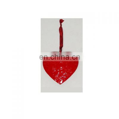 red coloured heart shape hanging for sale