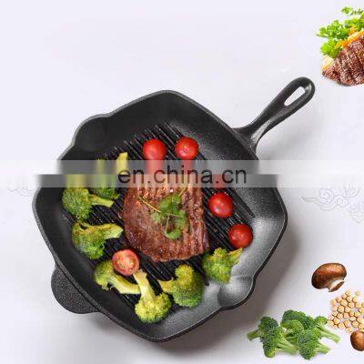 BBQ Super Heat Resistant Breakfast Square Griddle Non-Stick Sandwich Cast Iron Pan photo-2