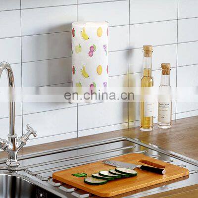 Wholesale Sustainable Tissue White Decor Mount Kitchen Bathroom Roll Paper Towel Holder Rack photo-4
