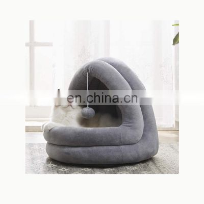 High Quality Multi Color Detachable Small Cheap Cute cotton capsule pet house