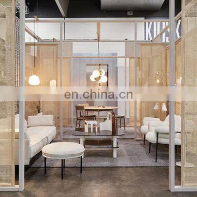 Top Rank 100% Natural Ratan Mesh Furniture Bleached Square Size 60 cm Open Mesh Cane Webbing From Rattan Sheets From Viet Nam photo-3