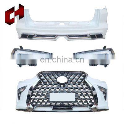 CH Cheap Manufacturer Car Upgrade Accessories Front Bumper Trunk Wing Facelift Bodykit For Toyota 4 Runner 2010-2020 To Lexus Lx