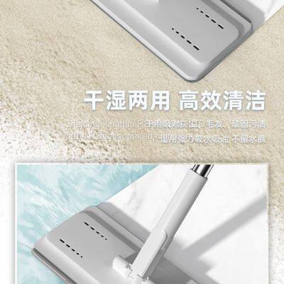 Household Hand Free 360 Easy Use Floor Cleaner Flat Squeeze Mop With Bucket Self-Cleaning Mop photo-2