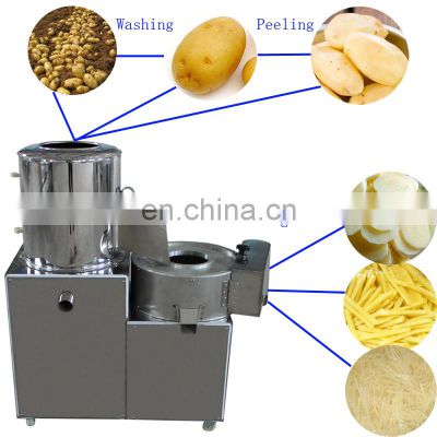 Industrial Potato Chips Making Processing Machine