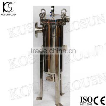 High quality stainless steel multi and single ss liquid bag filter housing