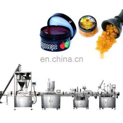 New design automatic shisha molasses tobacco filling line shisha tobacco filling packing machine shisha hookah packaging machine