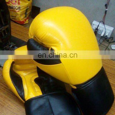 Design Your Own Boxing Gloves Japanese Leather Latex Print OEM Logo Film Inside Plastic Color Feature Material Adults