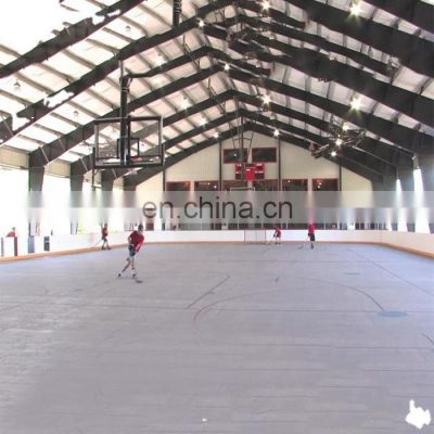 High quality indoor Prefabricated Steel Structure portable storage sports Basketball Gym Football Stadium