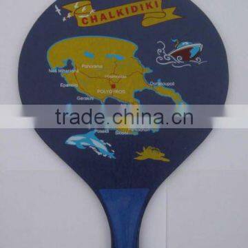 Promotional Wooden Beach Racket with Sedex Audit for wholesell