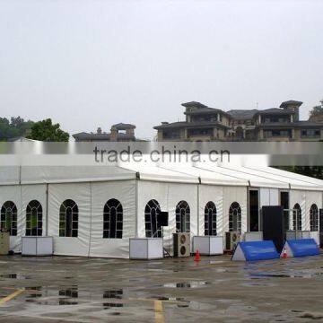 Aluminum PVC Fabric Luxury 30x60m white tent events