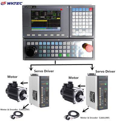 WKTEC 620MA CNC Controller Complete CNC System Kits 3 Axis With ATC Operation for milling machine