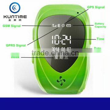 2015 Vogue GPS Smart Watch GPS LBS Tracker For Children