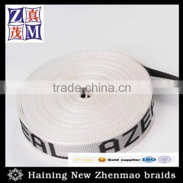 jacquard inelastic luggage belt power band ribbon