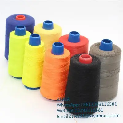 Wholesale 20s/2 4000y Poly Poly Core Spun 100% Polyester Yarn Staple Sewing Thread Manufacturer for Garment