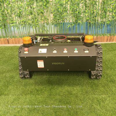 remote slope mower, China remote control mower price, remote control brush cutter for sale