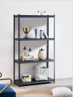 Household Furniture Flat Pack Adjustable Light Duty Steel Metal Rack Kitchen Shelf