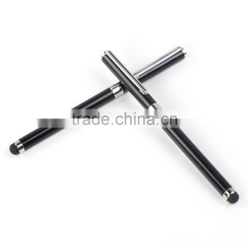 Promotional Slim Metal black pen Touch Pen