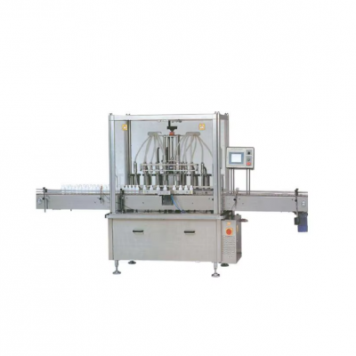 Automatic Bottle Filling Machine with PLC Control