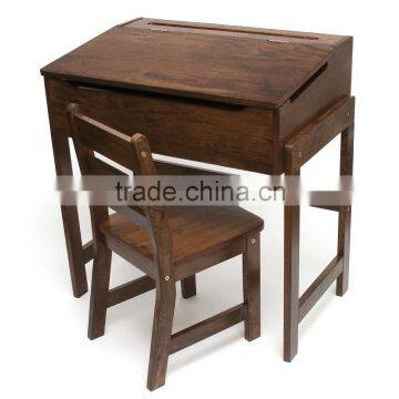 2015 High-grade handmade customized kid's wooden table and chairs