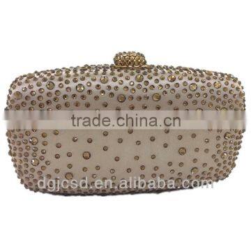 crystal pillow evening clutch