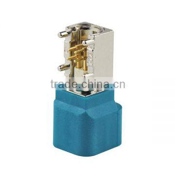 Code Z 4 pin Plug Jack right angle PCB mount High Speed Data HSD Connector