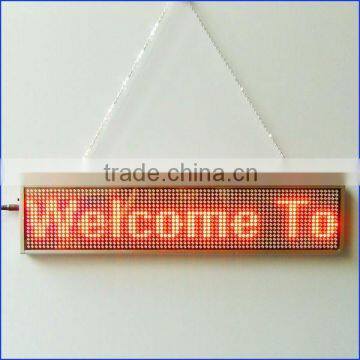 Semi-Outdoor Hot Selling Strip LED Display Sign