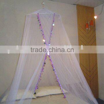 Mosquito net with sequins