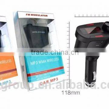 Car MP3 WMA Player/ FM Transmitter; Support SD/MMC Memory Card(Max 8GB) and USB Flash Driver Quality Choice photo-6