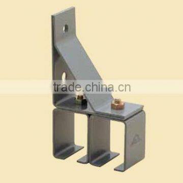 Exterior wood sliding door hardware for wooden door used at a warehouse etc