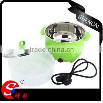 Stainless steel housing Mini Electric food steamer