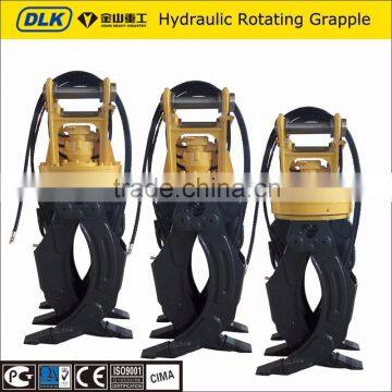 CE-approved excavator log grapple with high quality manufactured by YANTAI JISAN factory