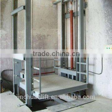 hydraulic guiderail cargo/goods/car lift platform