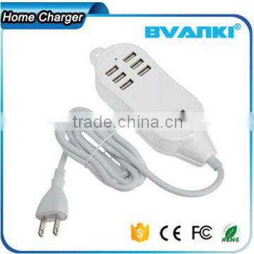 2016 Trending Products 25W 5A 6 Ports Wall Usb Tablet Charger for Mobile Phone for Iphone6 Bulk Buy From China Free Sample Supplier's Choice photo-2