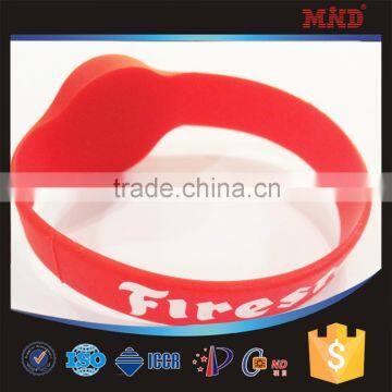 MDW407 Cheap Popular Silicon RFID Wristband, Colorful Waterproof Silicone RFID Bracelets Tag photo-5
