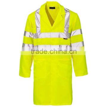 Hi Vis Safety Workwear Uniforms Lab Coat