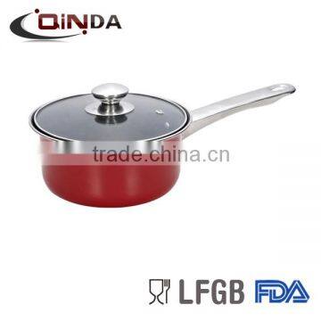 Competitive Price copper saucepannonstick cookware carbon steel saucepan milk pan