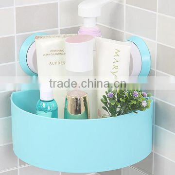 Shampoo Corner Bathroom Rack With Suction Cup Triangle Shelves