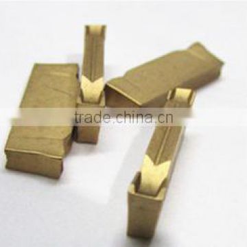 yellow coated tungsten carbide insert ZPED