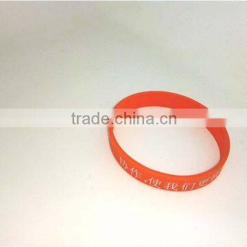 Colorful Silicone Hand Chains Waterproof Sports Girls Bracelet Made in China