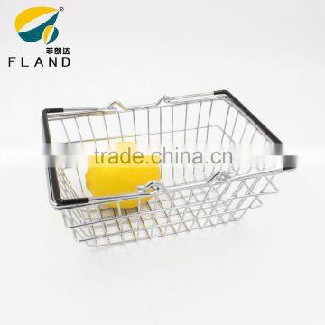 Yangjiang OEM high quality basket for children small metal wire shopping basket