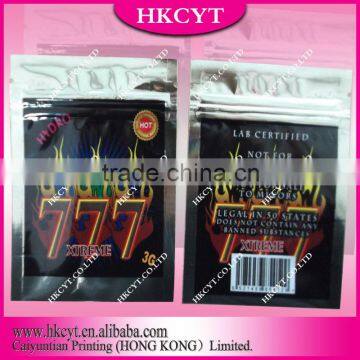 Hot Sales Herbal incense bags 1g/3g/10g/15g