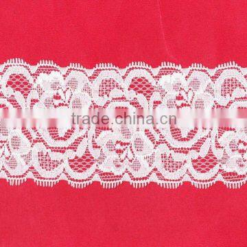 Elastic Scallop Border Lace With Single and Double Sides photo-4