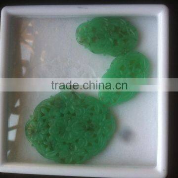 Chrysoprase Gemstone Carvings