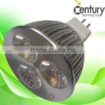 3W MR16 GU10 E26 E27 power led spot light