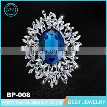 Yiwu Genuine Austrian Crystal Jewelry Korean Brooch Wholesale Fashion Brooch