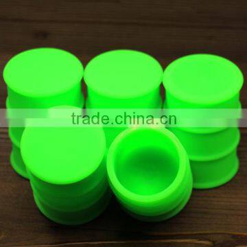 Customized Silicone Non-stick Container 26ml Concentrate Oil Silicone Wax Barrel Drum Silicone Weed Jar photo-3