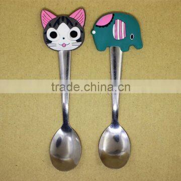 Promotional Stainless Steel Kids Spoon With Lovely Header photo-5
