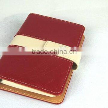 2016 A5 Leather Organizer notebook with pen