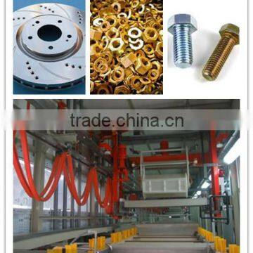 raw materials for electroplating brighteners plating line automatic colts nuts screws hardware