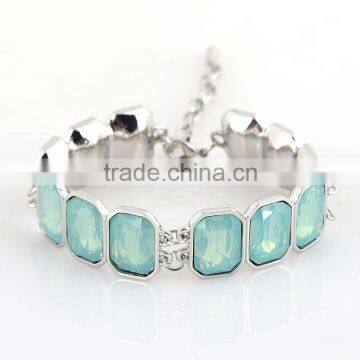 9 Colors Charm Crystal Bracelets For Gilrs European Style Beautiful Fashion Jewelry photo-2